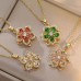 Flower Pendant Necklace